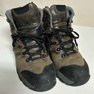 🖤RED WING SHOES  IRISH SETTER  SAFETY STEEL TOE WORK BOOT SIZE 8. SN: 832104